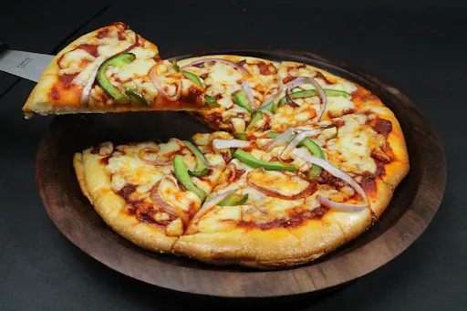 Veg Hot Schezwan Pizza[8'' Inch ]