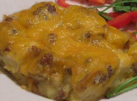 Sausage-Mushroom Breakfast Casserole_image