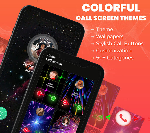 Screenshot Call Theme - Color Call Screen