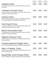 Juno's Pizza menu 2