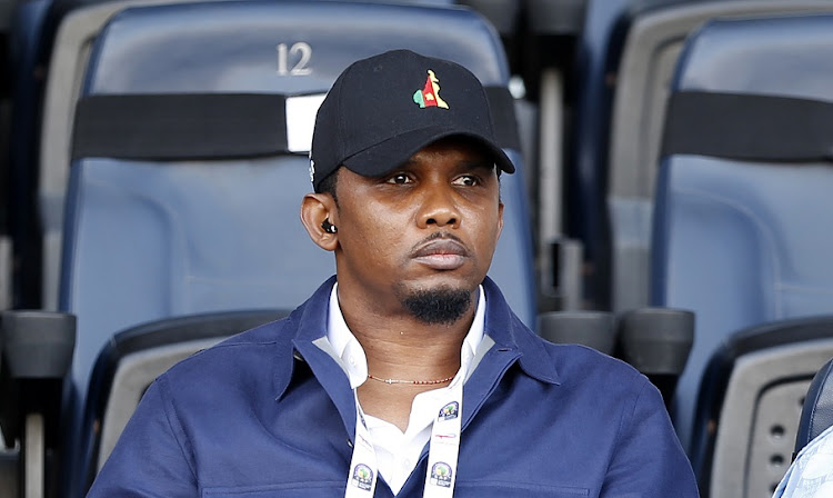 Cameroon Football Federation president Samuel Eto'o.