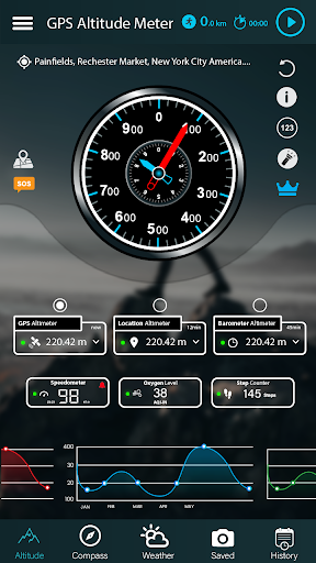 Screenshot Smart Altimeter - GPS Altitude