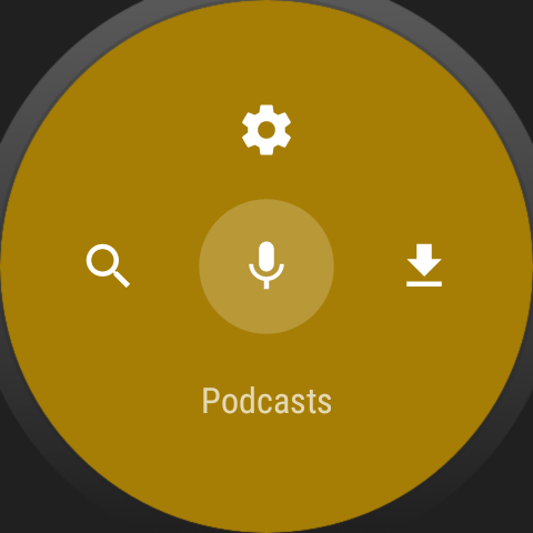    NavCasts - Wear Podcast Player- screenshot  