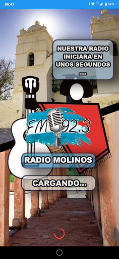 Screenshot RADIO MOLINOS 92.3