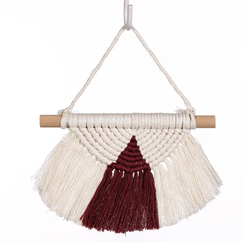 Handgeweven wandtapijt voor kinderkamer, woonkamer of slaapkamer. Wandkleed voor een gezellige sfeer en warme decoratie.