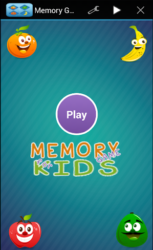 Memory Game For Kids