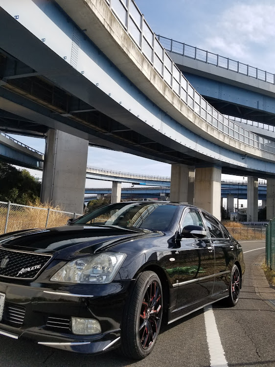 クラウンアスリートのGRS184・18クラウンアスリート・ゼロクラ・🐢活行きたい......けど☔️で行けないに関するカスタム事例の投稿画像5枚目