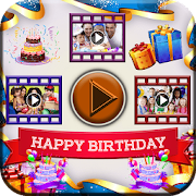 Birthday Video Maker With Music- My Birthday Video  Icon