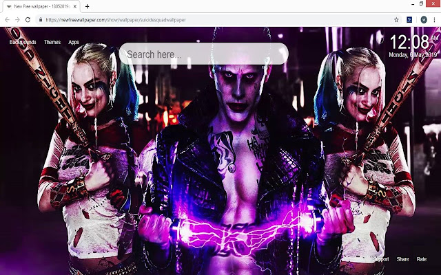 Suicide Squad HD Tapety na plochu Nová karta Témata