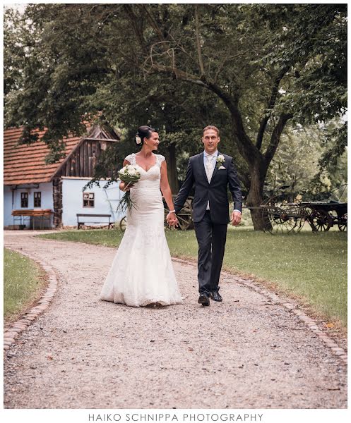 Fotografo di matrimoni Haiko Schnippa (haikoschnippa). Foto del 17 gennaio 2018