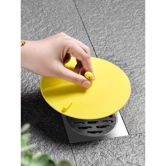 Miếng Silicone Khử Mùi Sàn Nắp Cống Thoát Nước Khử Mùi Nhà Bếp Tròn Nút Nước Nhà Vệ Sinh.