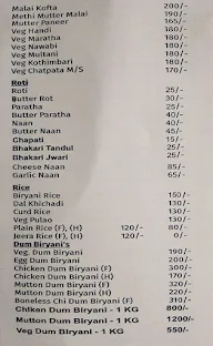 Aavees Biryani House menu 2