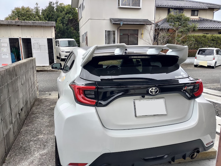 GRヤリスのDIY・TOM'sエアロ・GRヤリスRS・車検なんて無くなればいいのに😟に関するカスタム事例の投稿画像3枚目