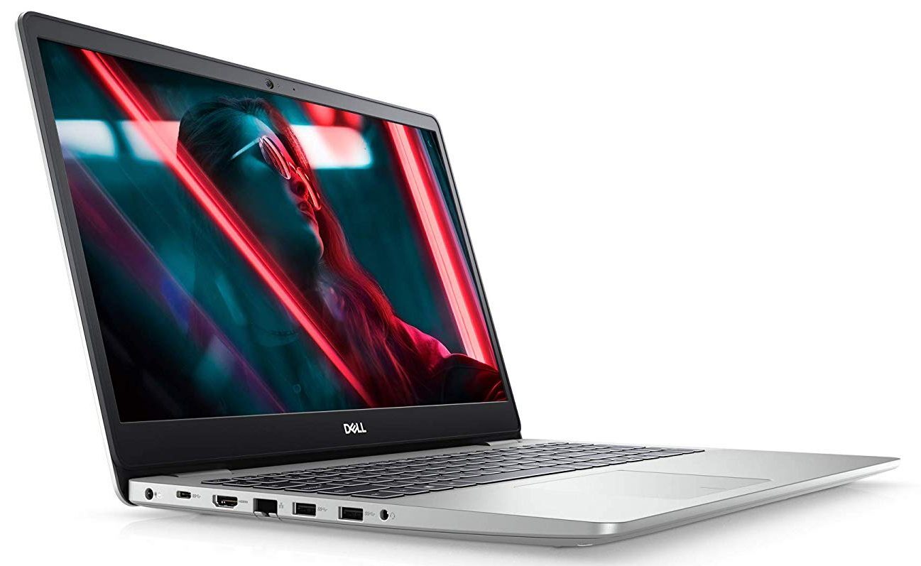 Ноутбук DELL Inspiron 5593, с видимой левой гранью