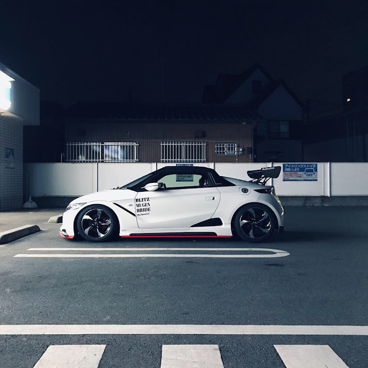 S660の焼き鳥食いたい・駐車場・クギ・いじめ？に関するカスタム事例の投稿画像1枚目