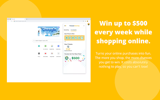 HouseMoney: Win Cash When You Shop Online