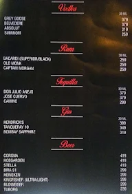 The Lavaniya menu 5