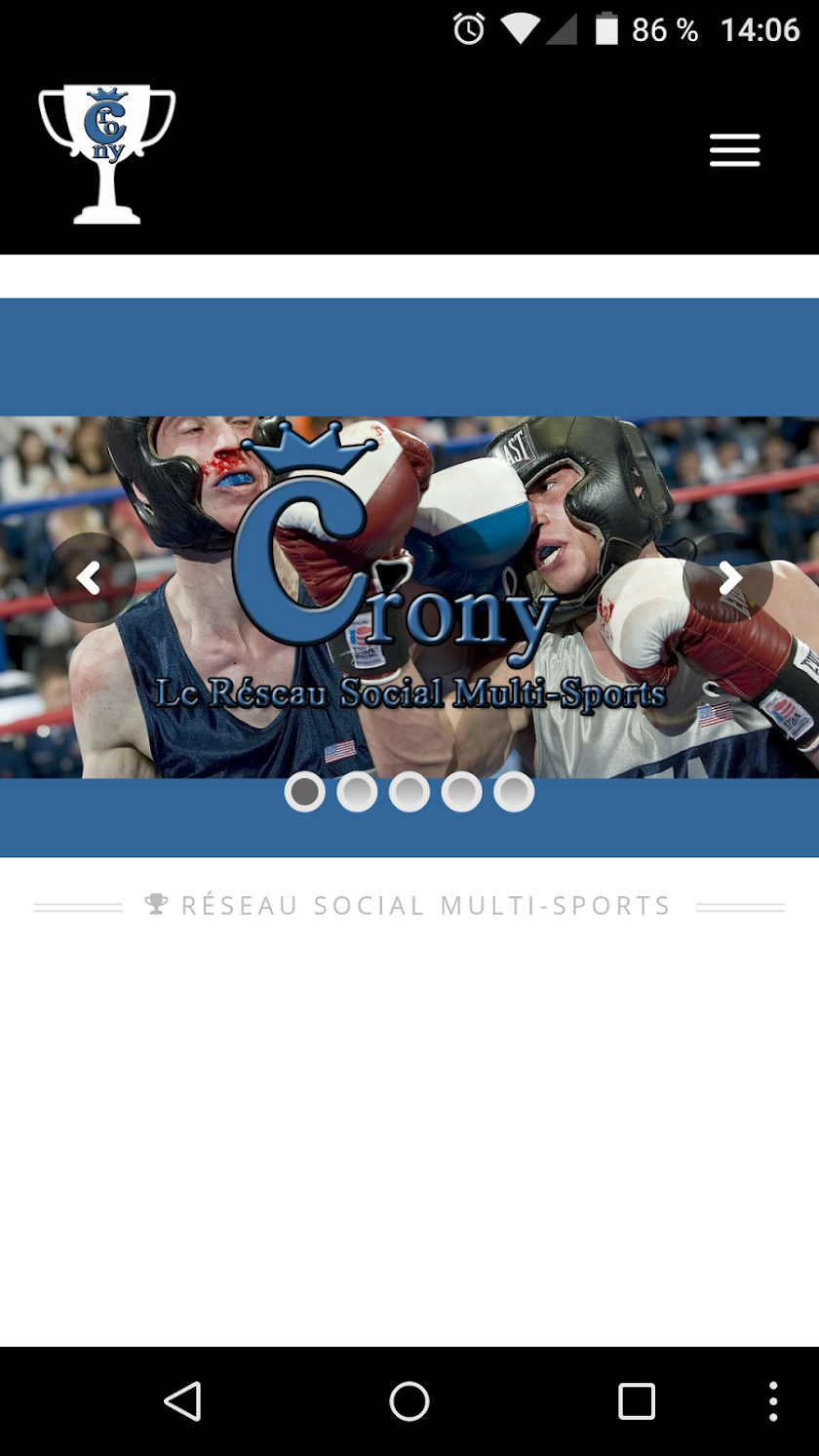 CRONY - Multi-Sports Screen 1