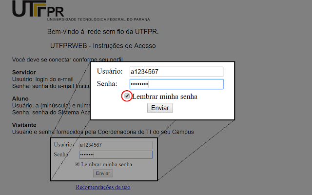 UTFPR Login