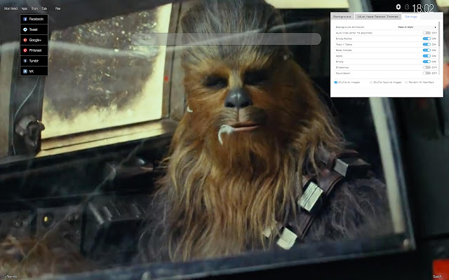 Chewbacca HD Wallpapers Tab