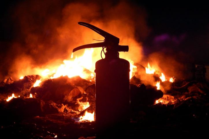 Veld fires in the Northern Cape spread from Kathu in the Gamagara local municipality to the SA Army combat training centre at Lohatla on Friday. Stock photo.