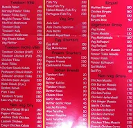 The Bangalore Cafe menu 1