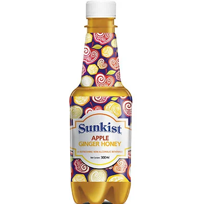 Sunkist Apple Honey Ginger Juice 300 Ml