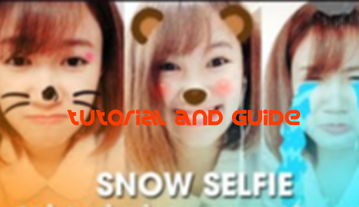 snow selfie 카메라 가이드