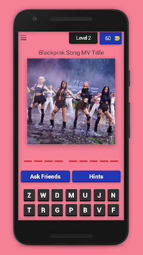 Screenshot Blackpink Quiz