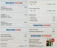 Domino's Pizza menu 3