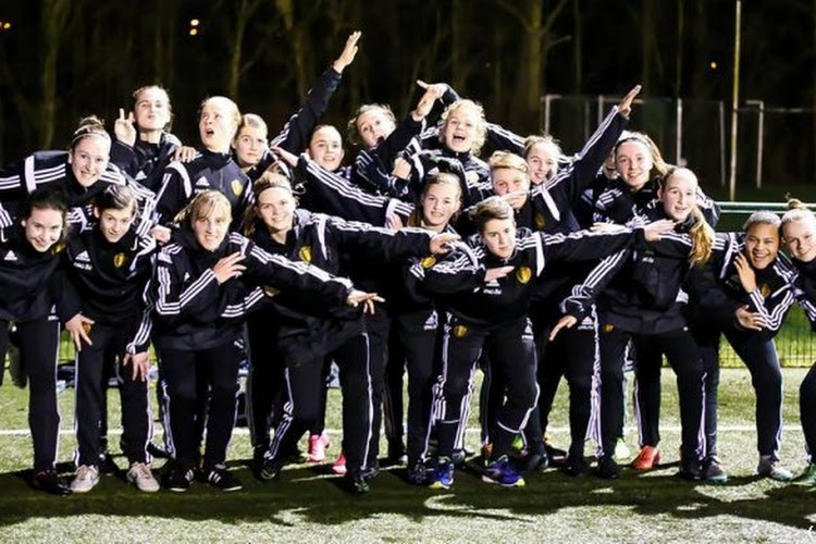 Groot feest bij de U17 na plaatsing eliteronde EK