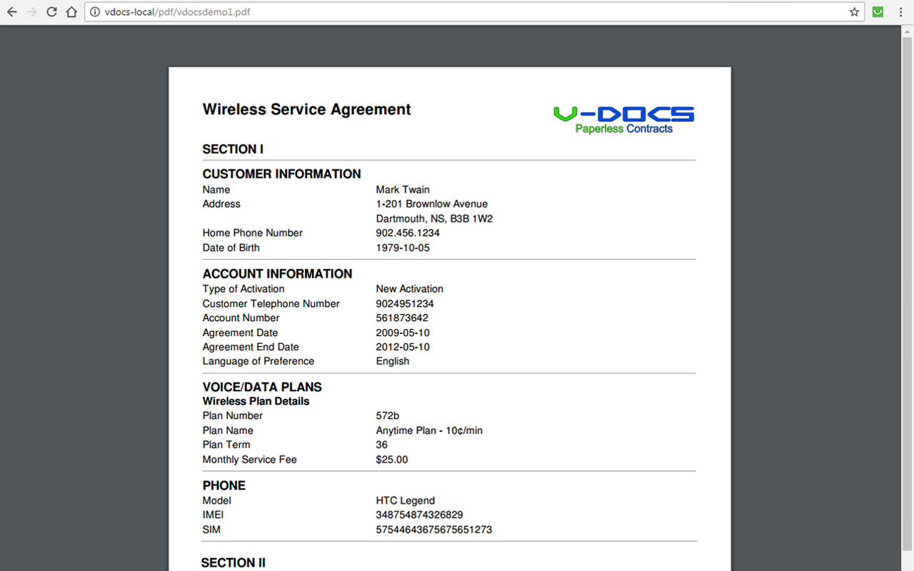 V-DOCS for Chrome Preview image 1