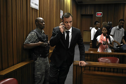 Convicted murderer Oscar Pistorius. /ALON SKUY