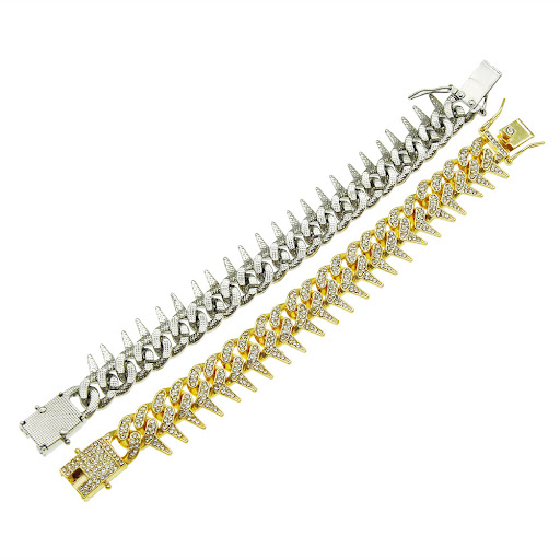 Title 2, Barbed Domineering Locomotive Vintage Bracelet,...