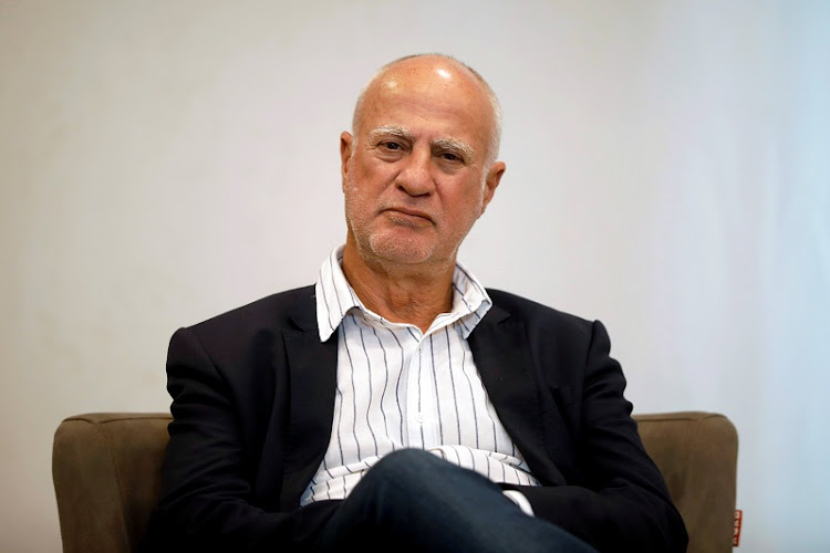 Michael Joseph, who was appointed as interim chief executive officer of Kenyan telecoms firm Safaricom after its long-time executive Bob Collymore died of cancer, is seen during a news conference at the company's headquarters in Nairobi, Kenya on July 1, 2019.