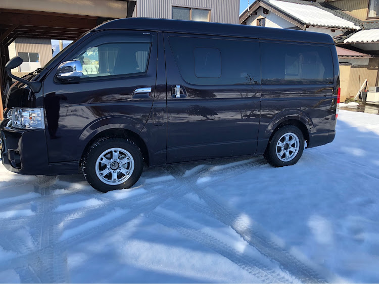 ハイエースバンの洗車に関するカスタム事例の投稿画像1枚目