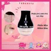 Phấn Phủ Bột Kiềm Dầu Love Alpha Ánh Nhũ Kim Tuyến Lấp Lánh