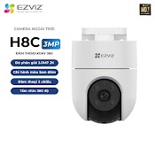 Camera Wifi Ezviz H8C 3Mp 2K, Quay Quét 360 Độ, Đàm Thoại 2 Chiều, Ghi Hình Màu Ban Đêm - Hàng Chính Hãng