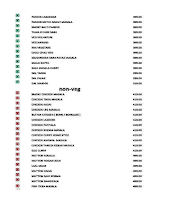 Skyloft Open Air Lounge menu 2