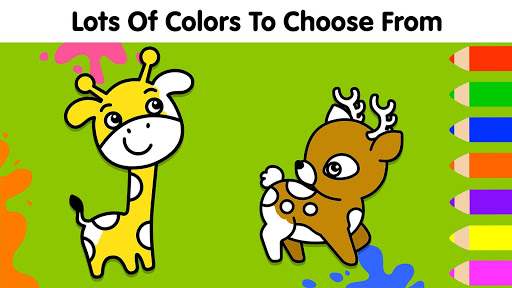 My Dino Town: Coloring Pages for Kids & Games androidhappy screenshots 2