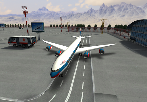 Modern Aircraft 3D Parking