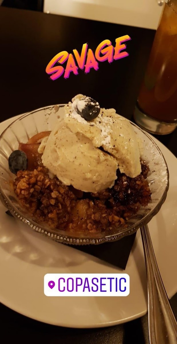 Gluten-Free Dessert at Copasetic Barcelona