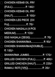 RB The Biryani House menu 2