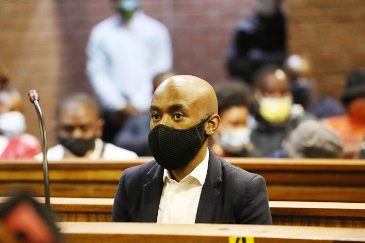 Ntuthuko Shoba during an earlier court appearance. File photo.