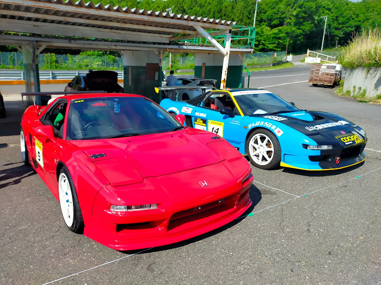 NSXのエビスサーキット東コース・バードストライク・6連星走行会・天気良すぎ！に関するカスタム事例の投稿画像1枚目