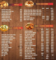 Sumpuran Chand Ambala Wale menu 5