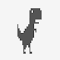 Item logo image for The T-Rex Dinosaur Game!