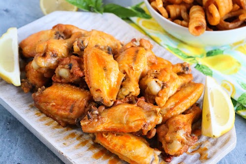 Linda's Hot Lemon-Herb Chicken Wings