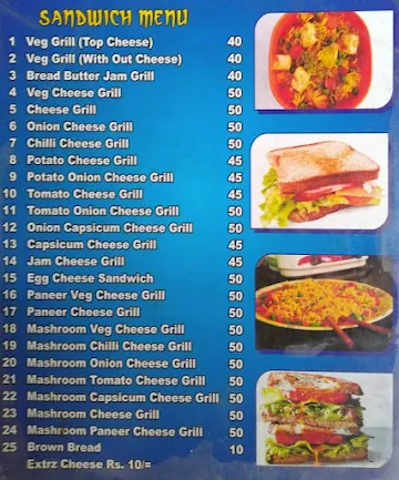 Shree Ganesha Fruit Juice Center menu 