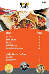 Asliroll menu 1